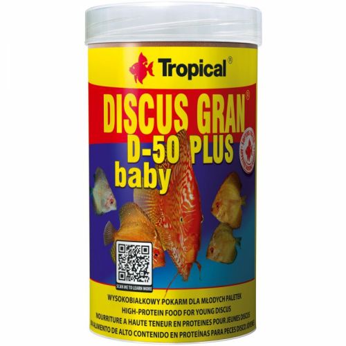 Tropical D-50 Plus Baby Discus Granulat 250 ml
