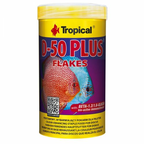 Tropical D-50 Plus Flakes 250 ml
