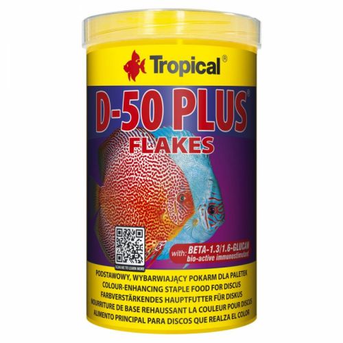 Tropical D-50 Plus Flakes 1000 ml